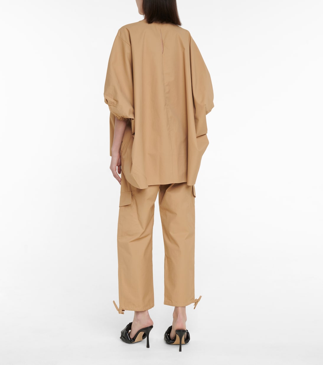 Top Amal aus Nylon | Deveaux New York