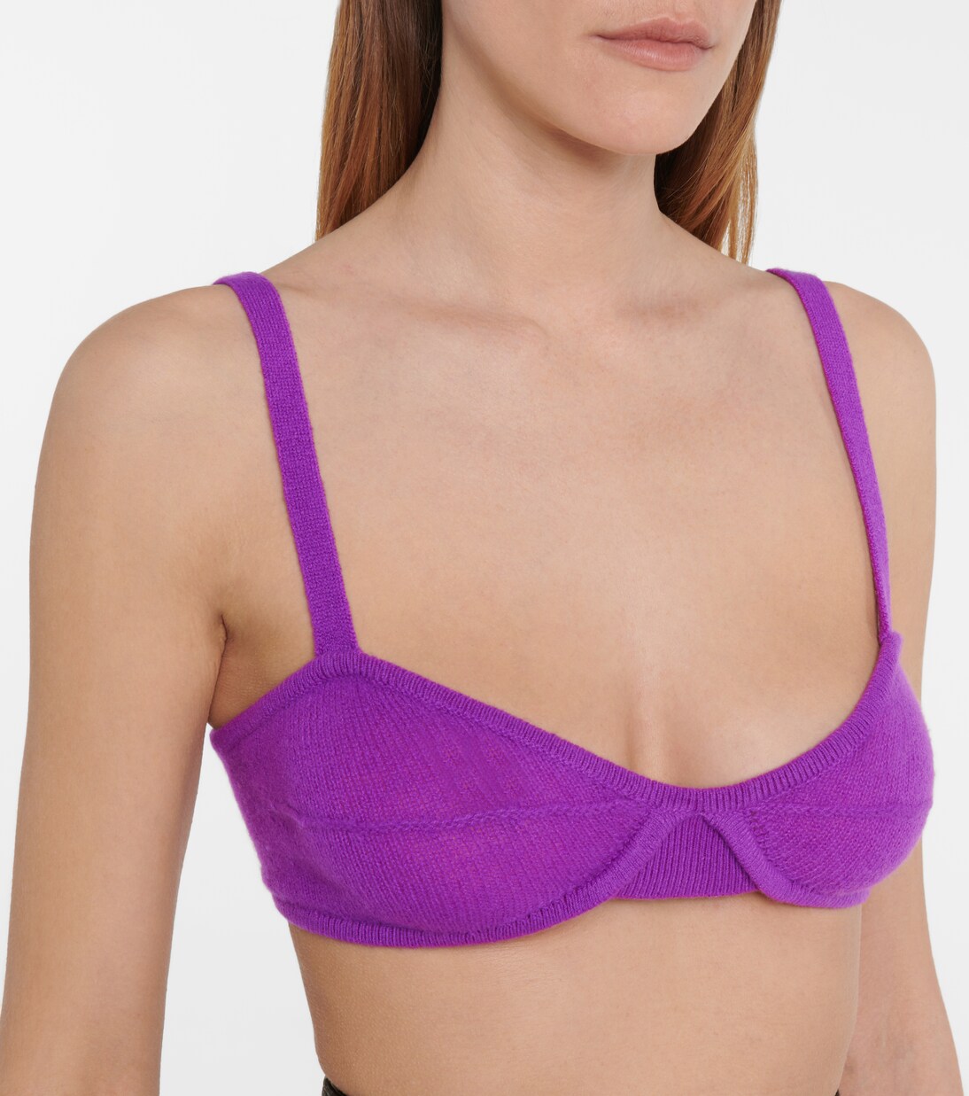Bralette Eda in cashmere | Khaite