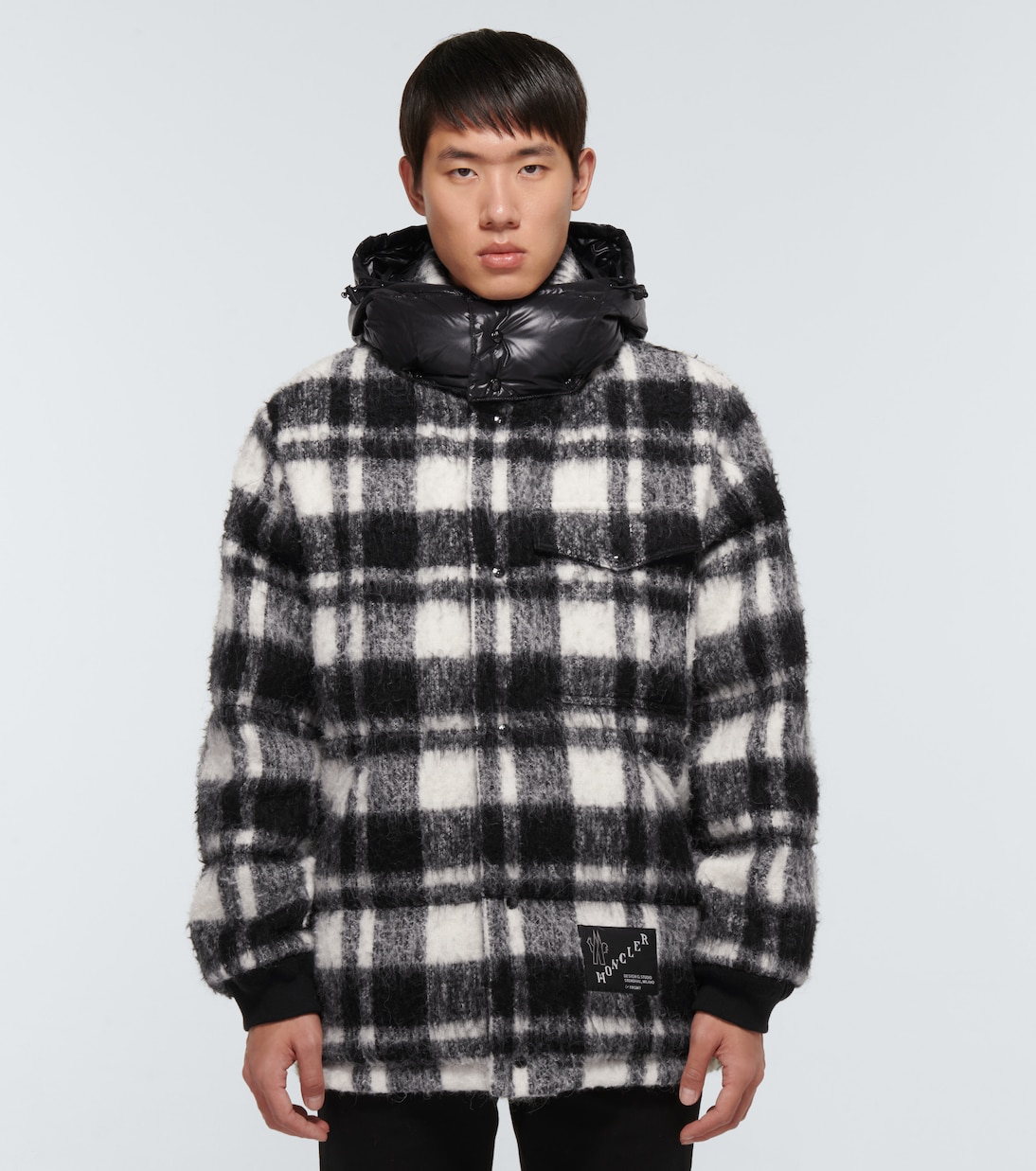 7 Moncler FRGMT Hiroshi Fujiwara checked jacket | Moncler Genius