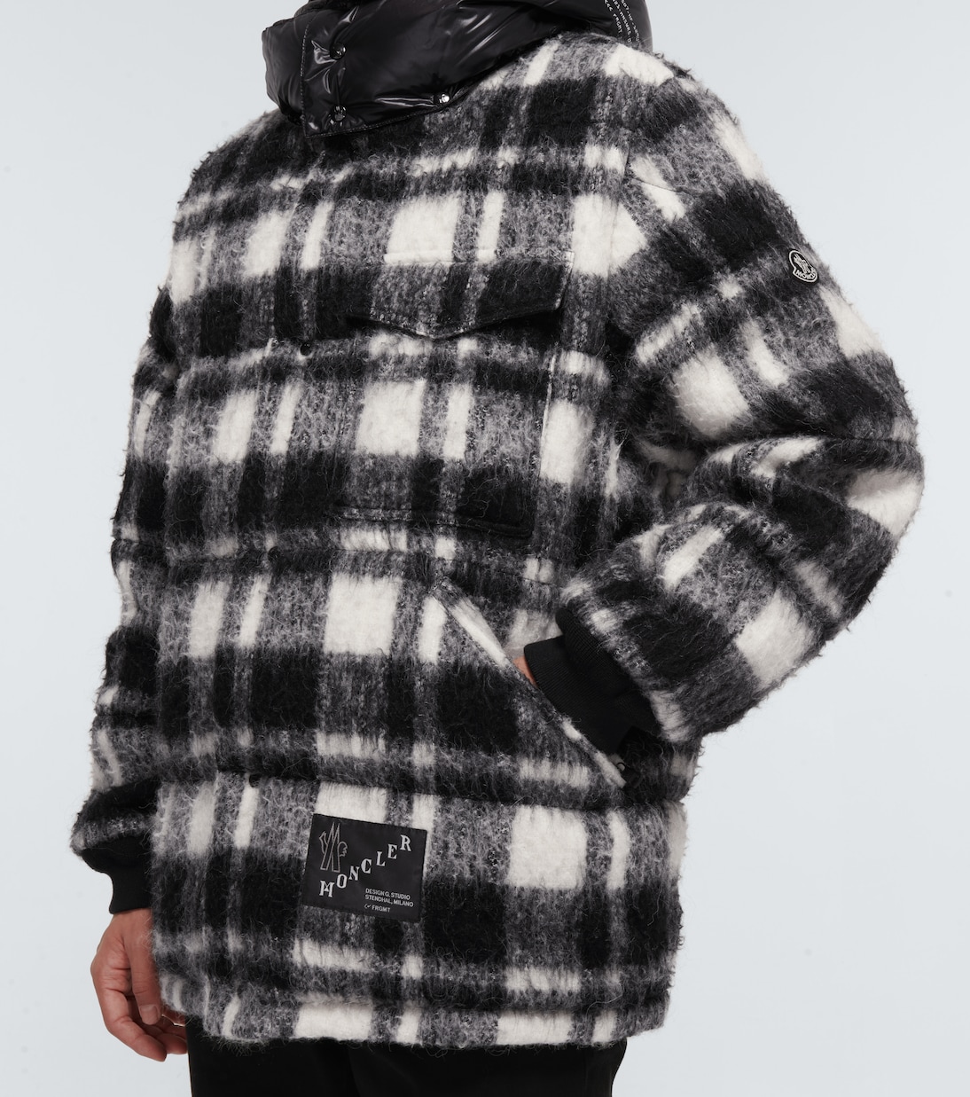 7 Moncler FRGMT Hiroshi Fujiwara checked jacket | Moncler Genius