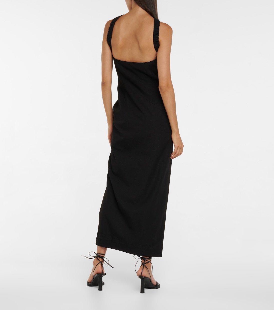 La Robe Ventoux halterneck midi dress | Jacquemus