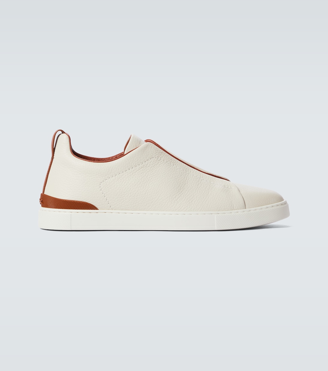 Triple Stitch leather sneakers | Zegna