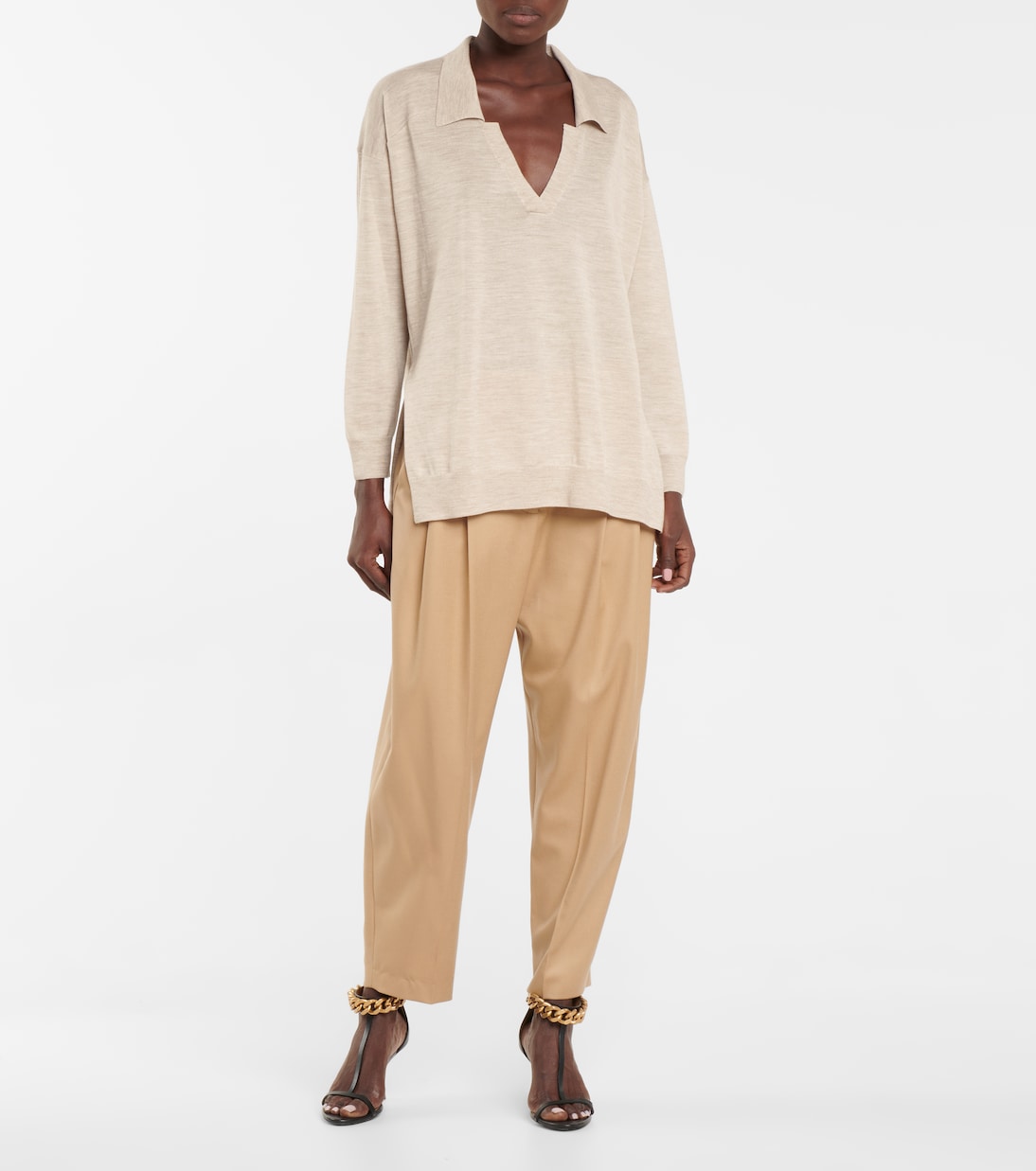 Gestricktes Top aus Wolle | Stella McCartney