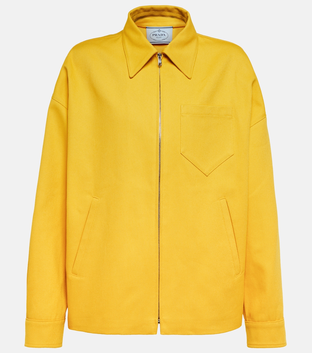 Jacke aus Baumwoll-Twill | Prada