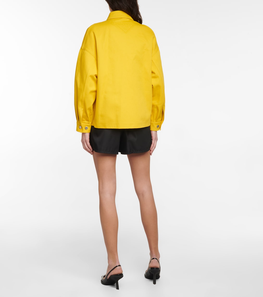 Jacke aus Baumwoll-Twill | Prada