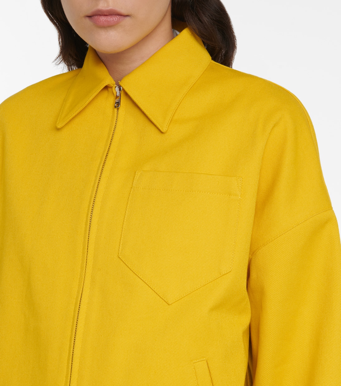 Jacke aus Baumwoll-Twill | Prada