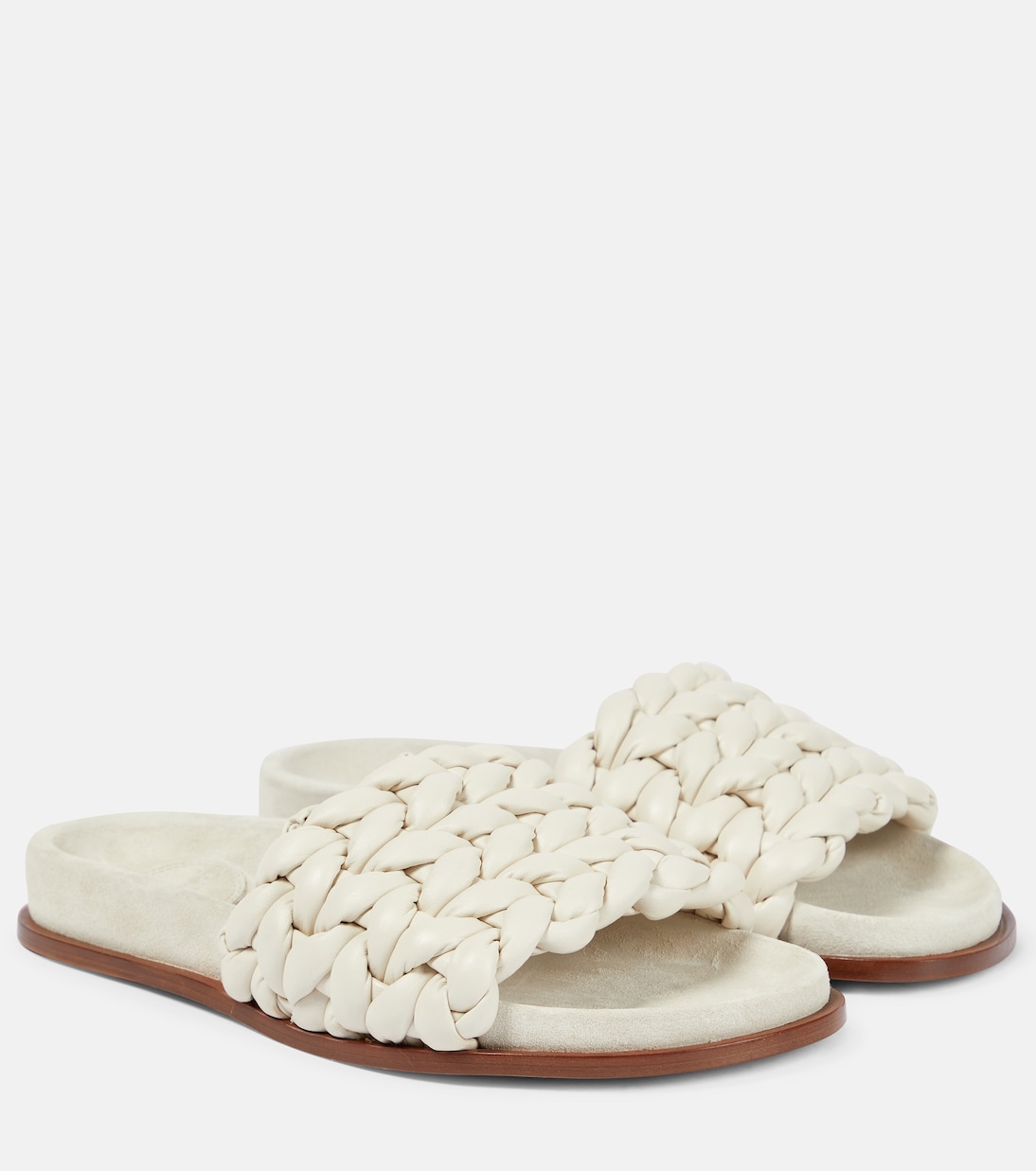 Kacey leather slides | Chloé