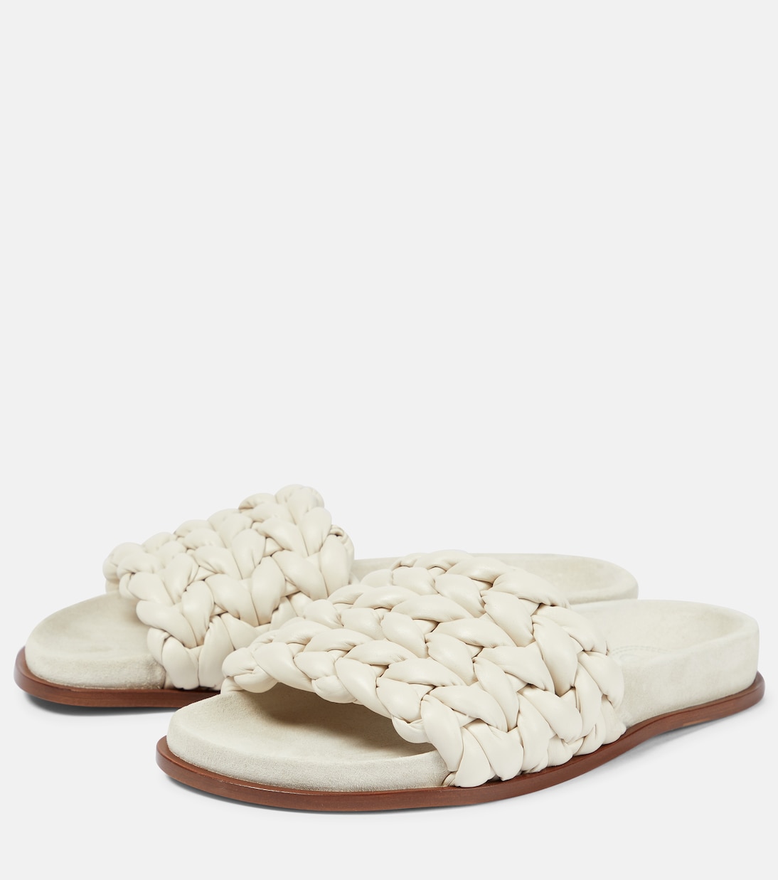 Kacey leather slides | Chloé