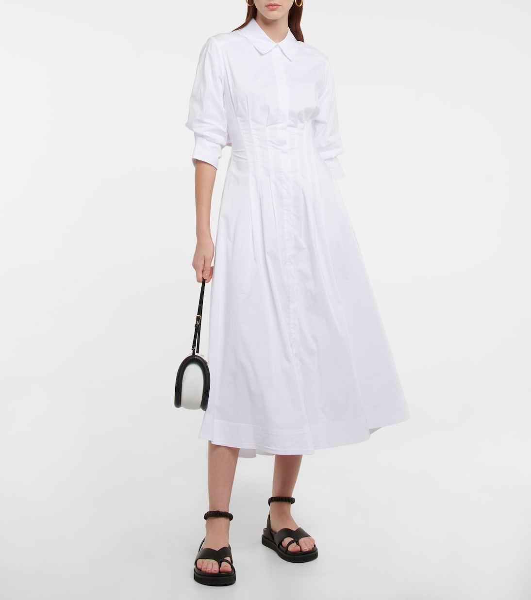 Midikleid Jazz aus Popeline | Simkhai