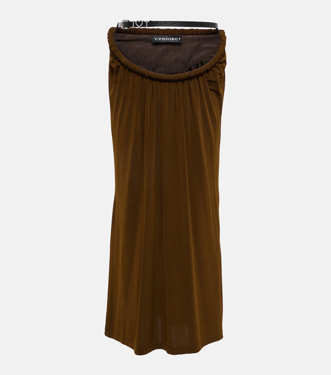 Belted jersey midi skirt | Y/Project