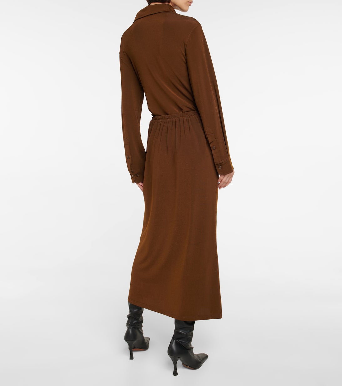 Belted jersey midi skirt | Y/Project