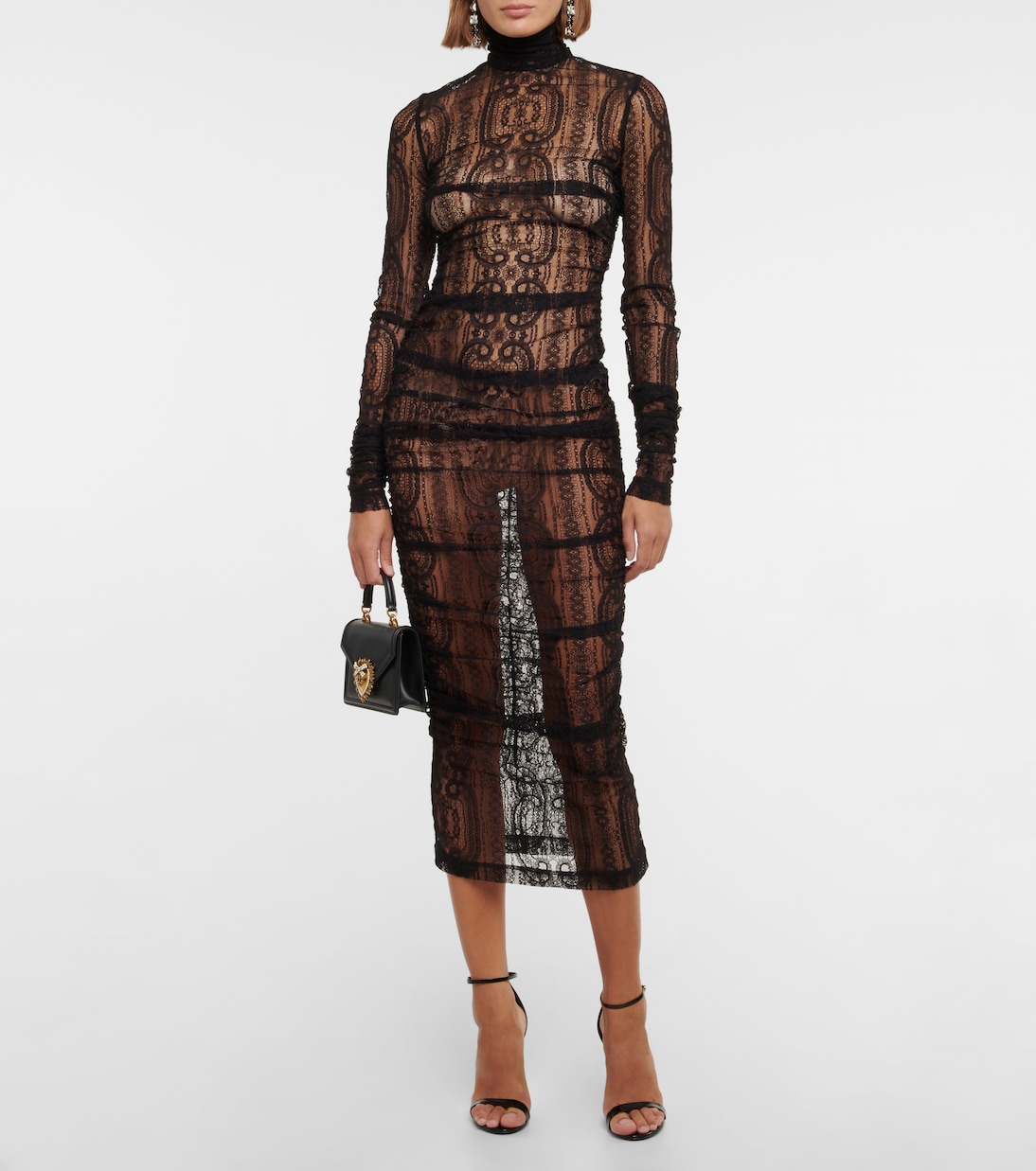 Midikleid aus Spitze | Dolce&Gabbana