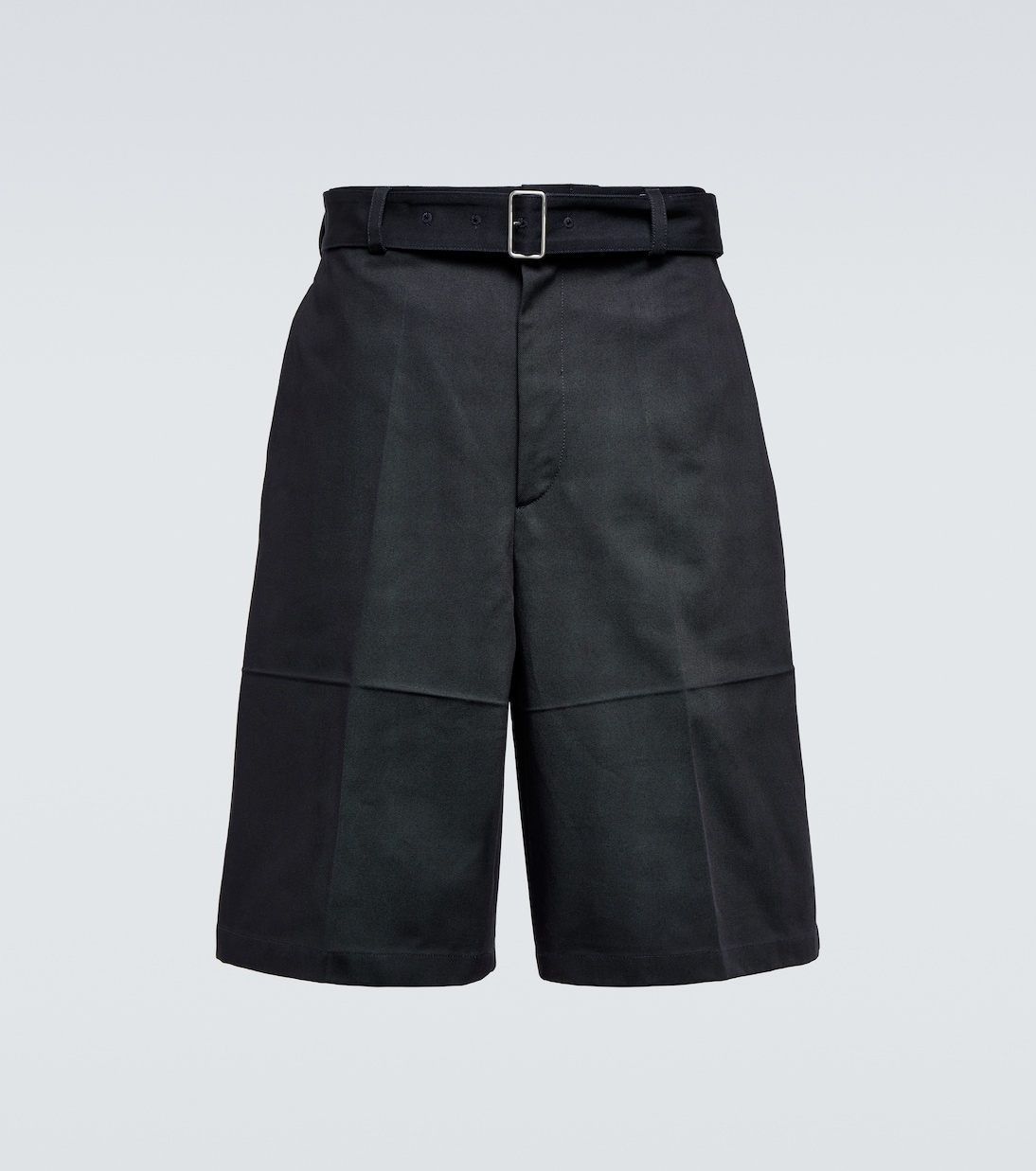 Shorts de lana con cinturón | Jil Sander