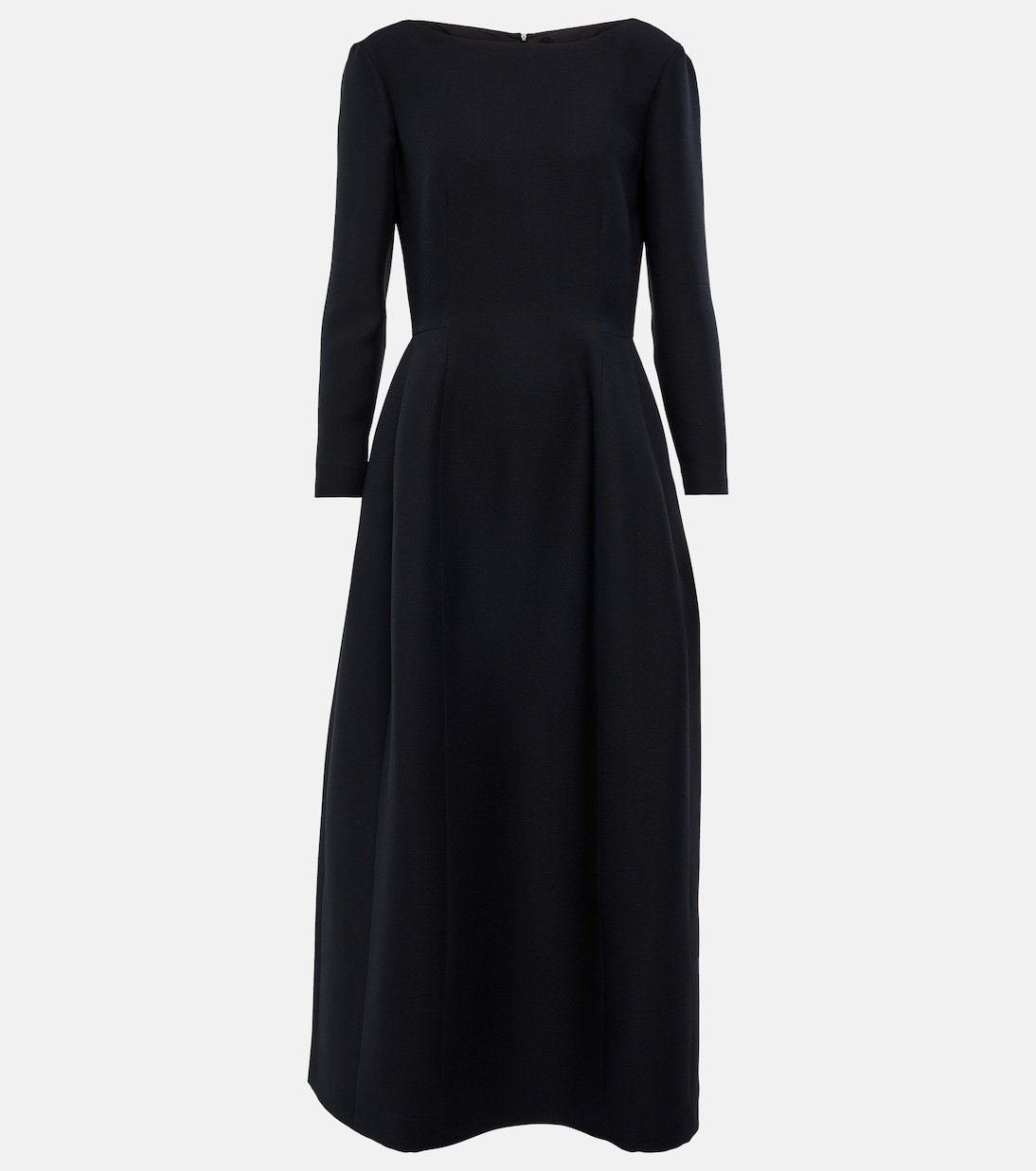 Abito midi Lilibet in lana e seta | The Row