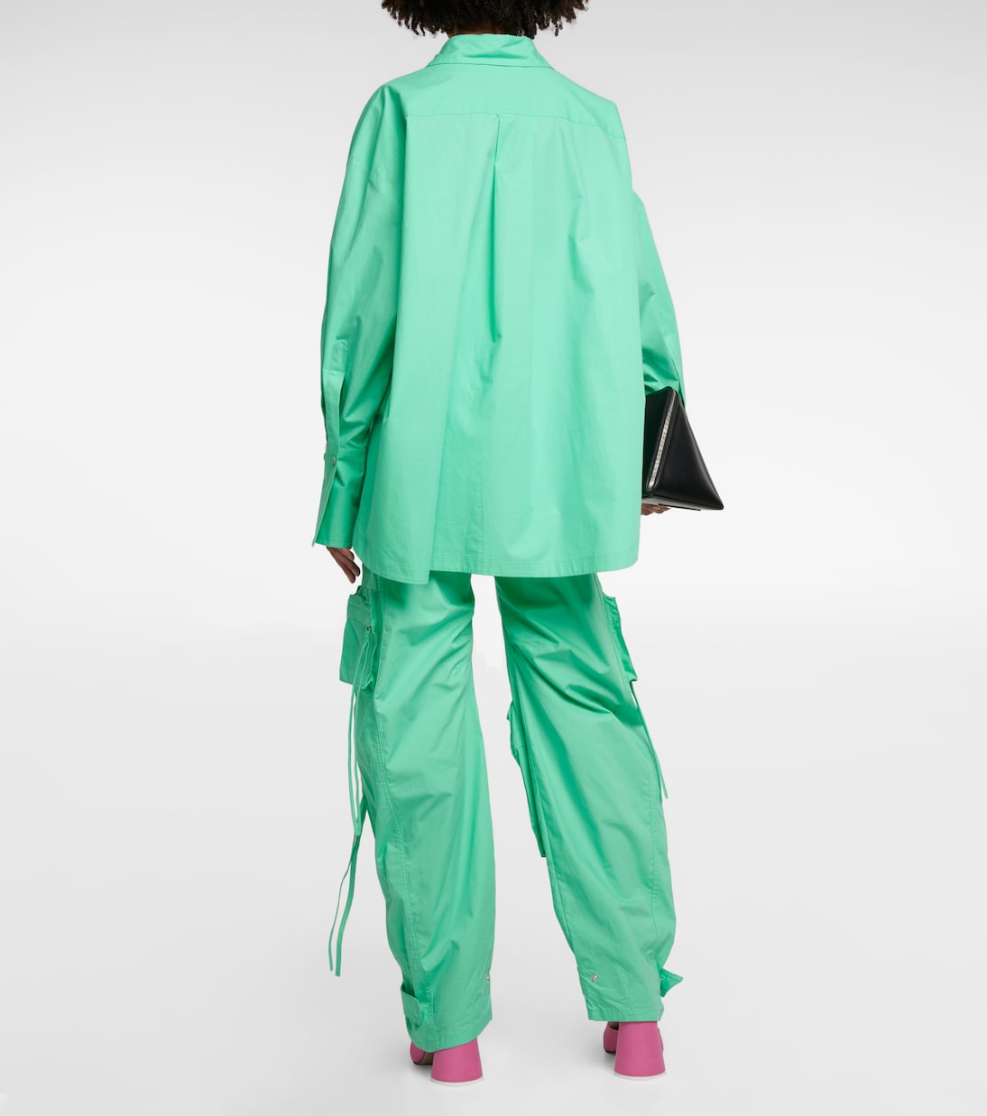 Chemise Diana en toile de coton | The Attico