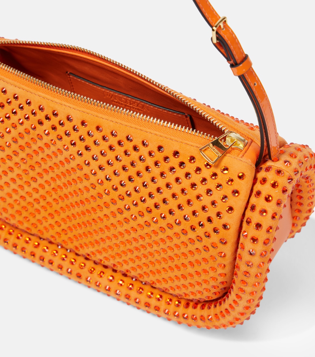 Borsa a spalla Bumper-15 in suede | JW Anderson
