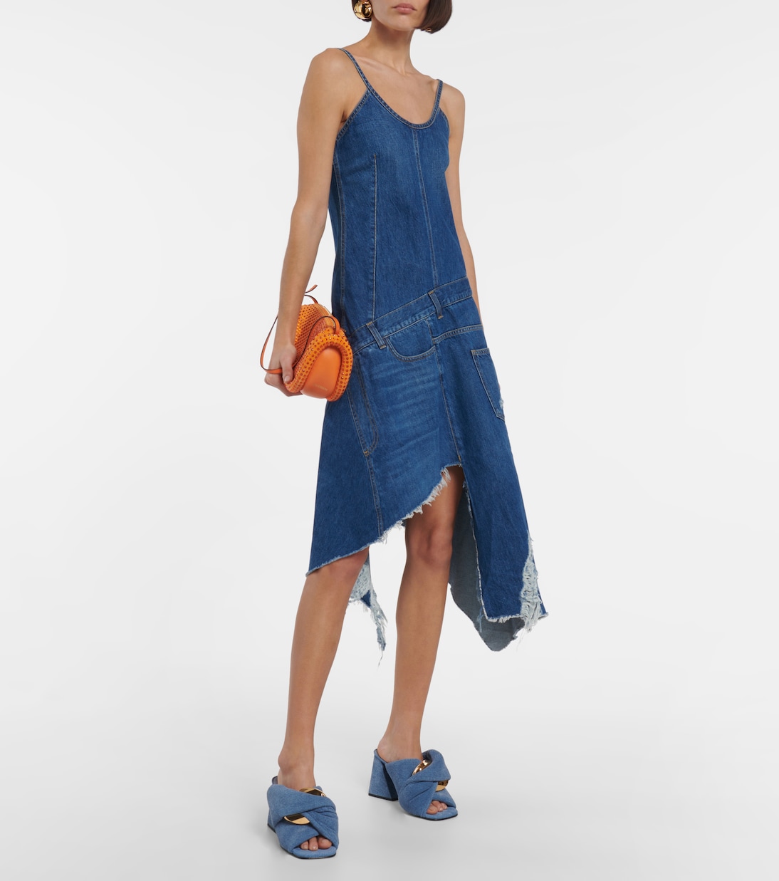 Borsa a spalla Bumper-15 in suede | JW Anderson