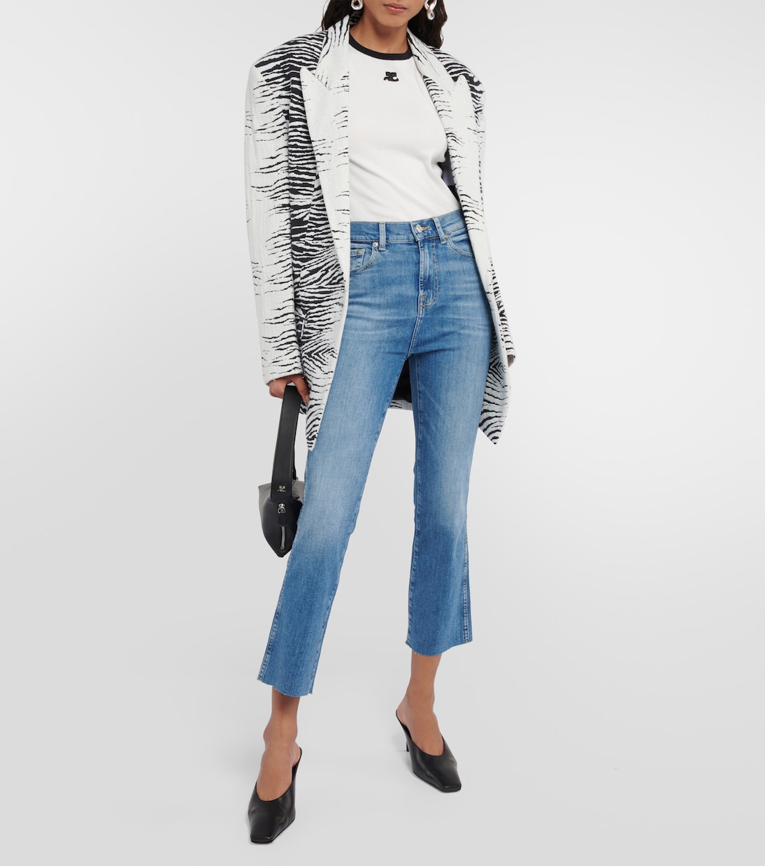 Jeans Slim Kick de tiro alto | 7 For All Mankind
