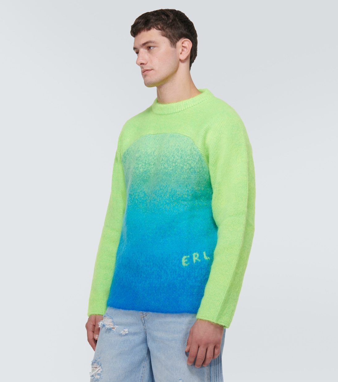 Pull Rainbow en mohair mélangé | ERL