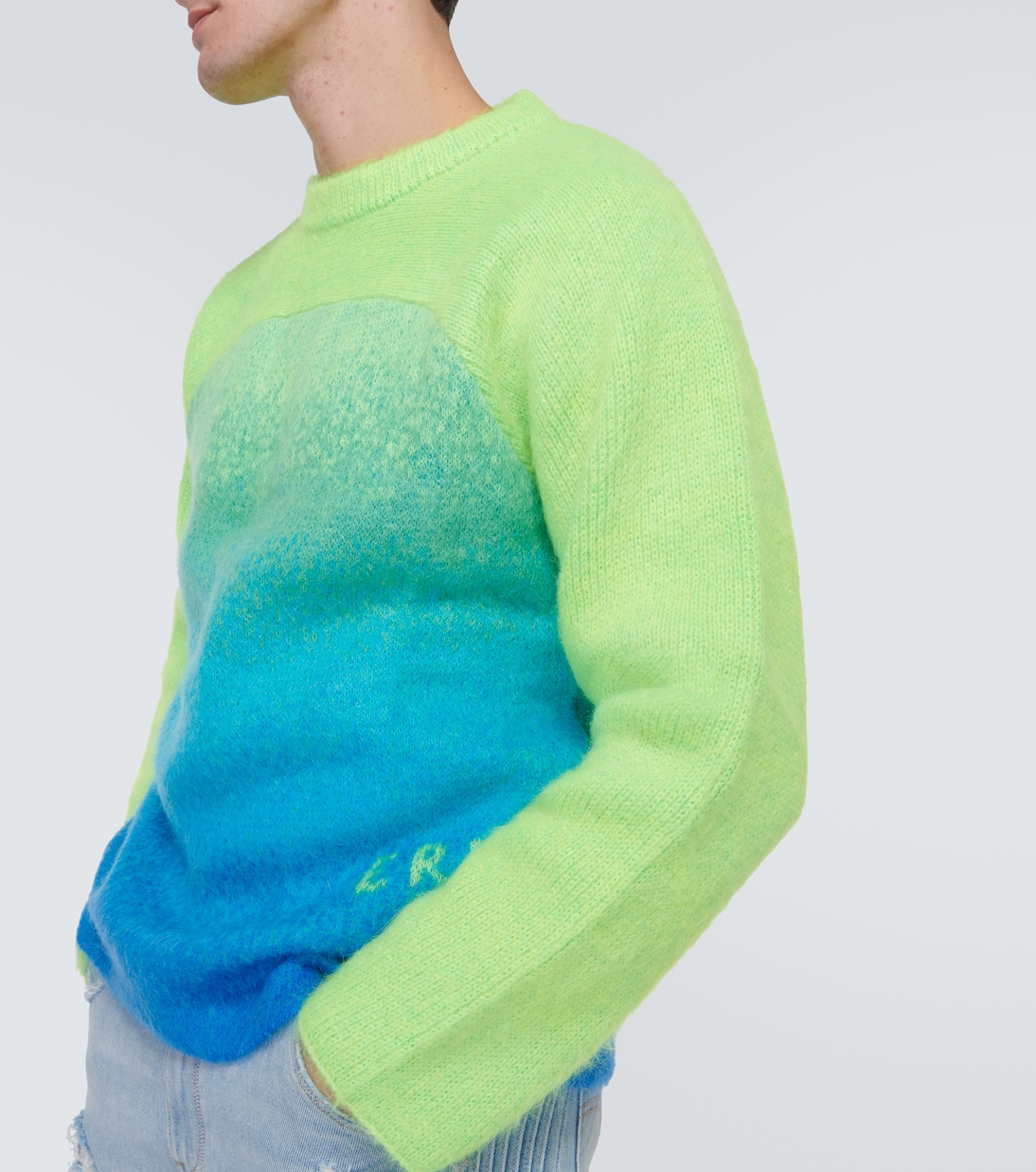 Pull Rainbow en mohair mélangé | ERL
