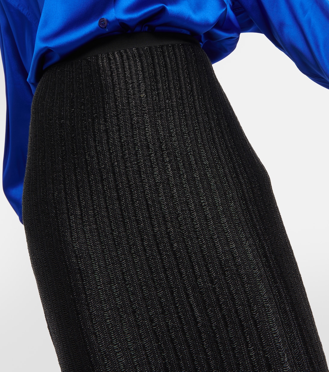 Mid-rise cotton-blend maxi skirt | Tom Ford