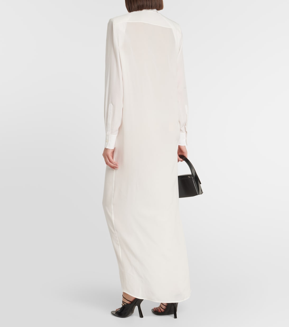 Layered silk maxi dress | Wardrobe.NYC