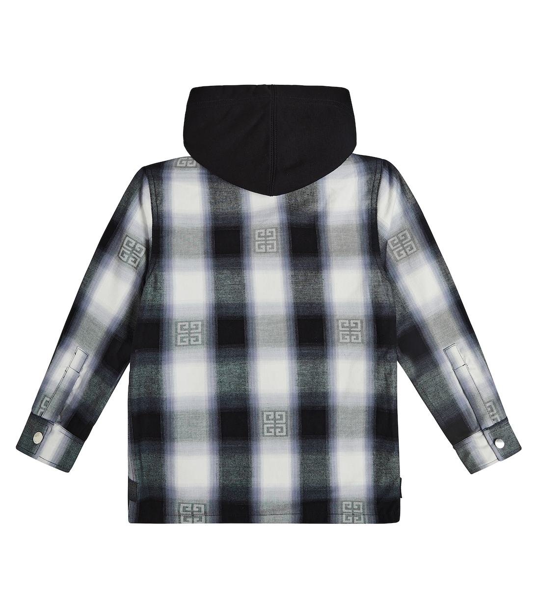 Giacca in cotone 4G a quadri | Givenchy Kids