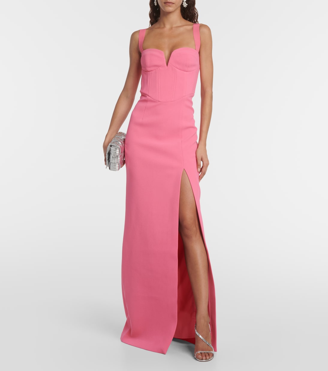 Marie crepe gown | Rebecca Vallance