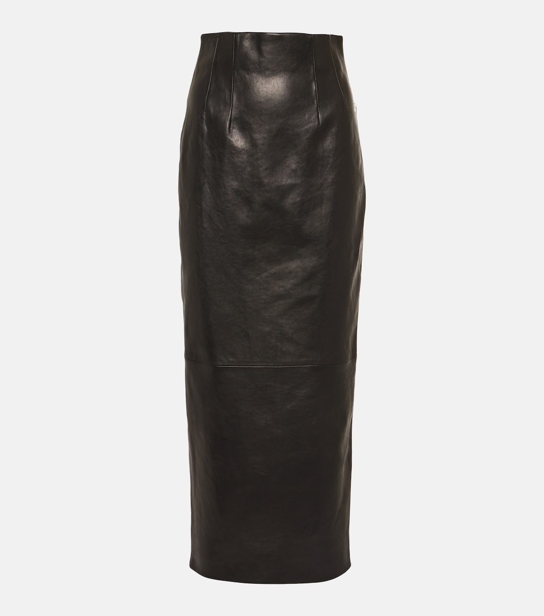 Jupe crayon Loxley en cuir | Khaite