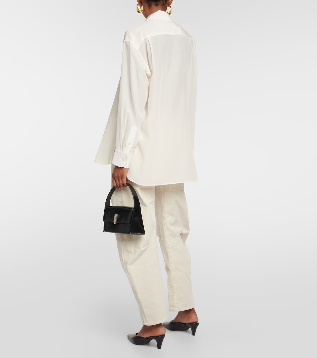 Oversize-Hemd Julien aus Seide | Nili Lotan