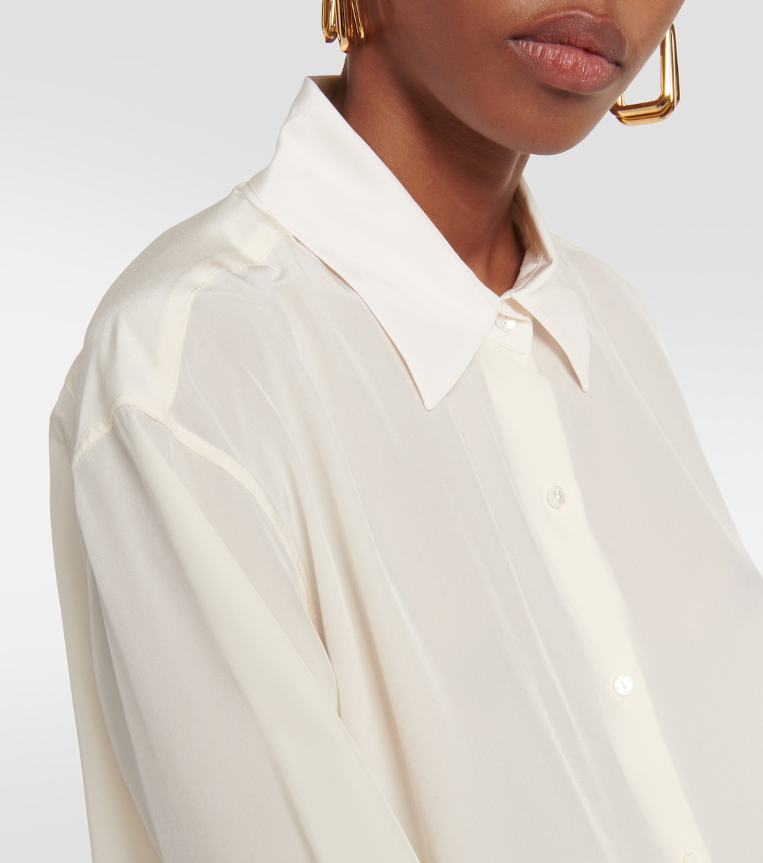 Oversize-Hemd Julien aus Seide | Nili Lotan