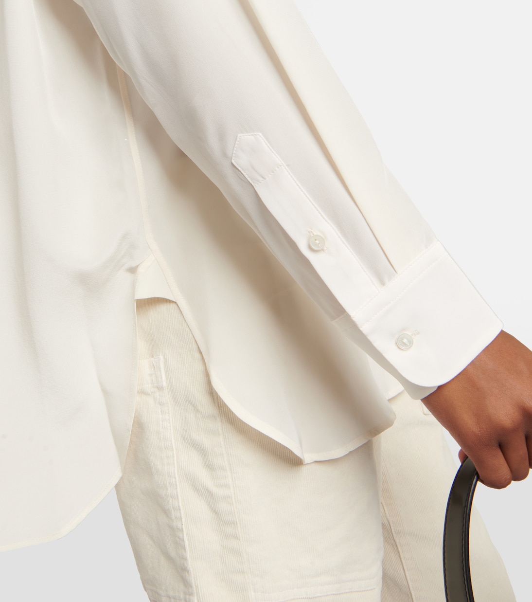 Oversize-Hemd Julien aus Seide | Nili Lotan
