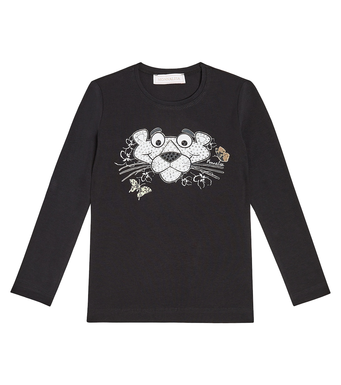 x Pink Panther® - T-shirt in misto cotone | Monnalisa