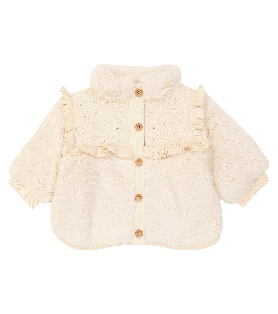 Baby Jacke Rosanna aus Faux Fur | Louise Misha