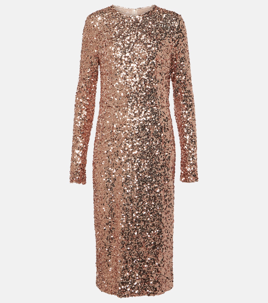 Vestido midi con lentejuelas | Dolce&Gabbana