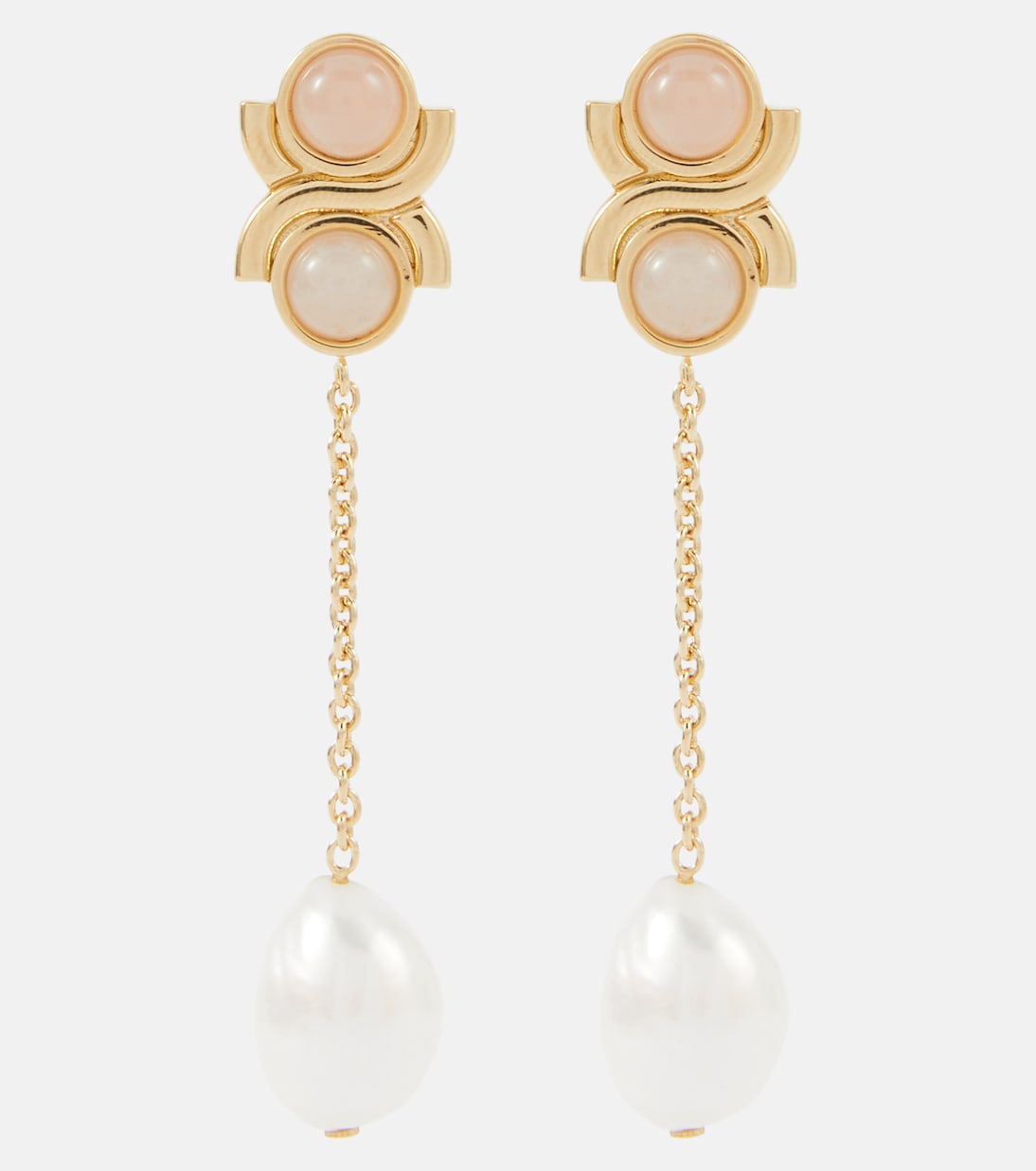 Boucles d’oreilles à perles fantaisie | Chloé
