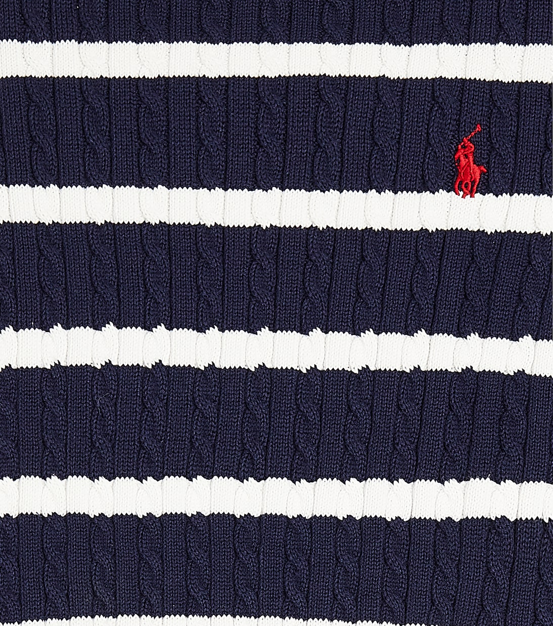 Top in maglia di cotone a righe | Polo Ralph Lauren Kids