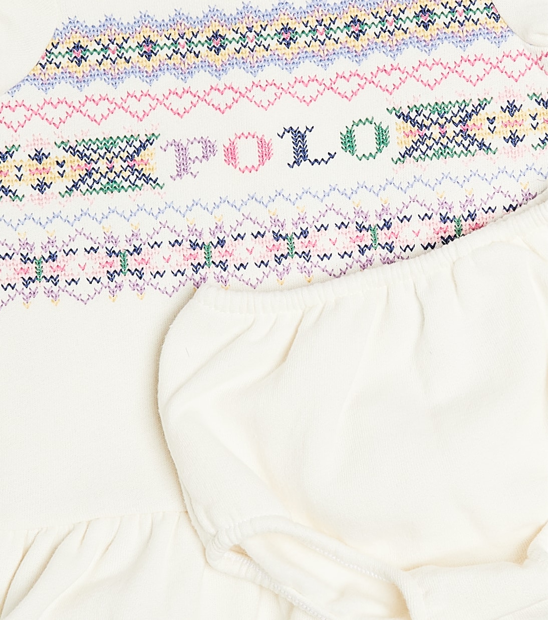 Baby cotton-blend dress and bloomers set | Polo Ralph Lauren Kids
