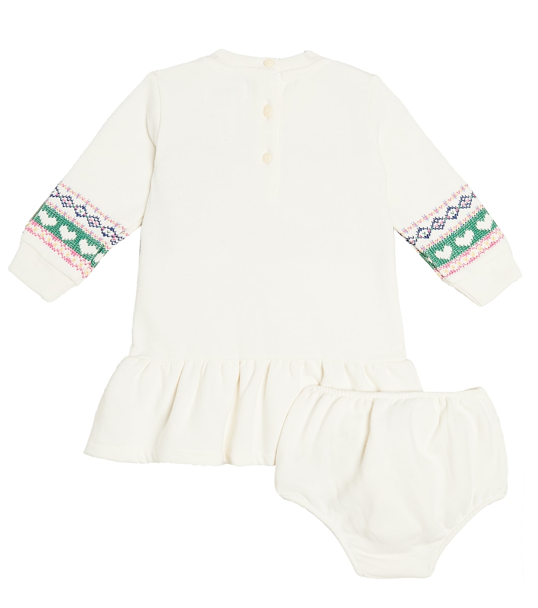Baby cotton-blend dress and bloomers set | Polo Ralph Lauren Kids