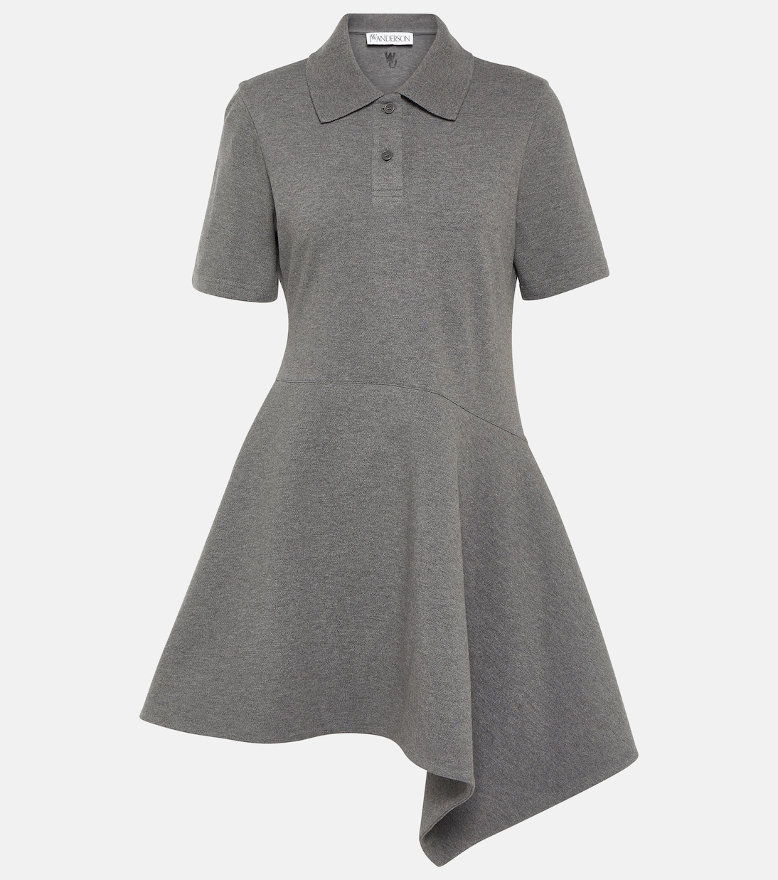 Asymmetric knitted minidress | JW Anderson