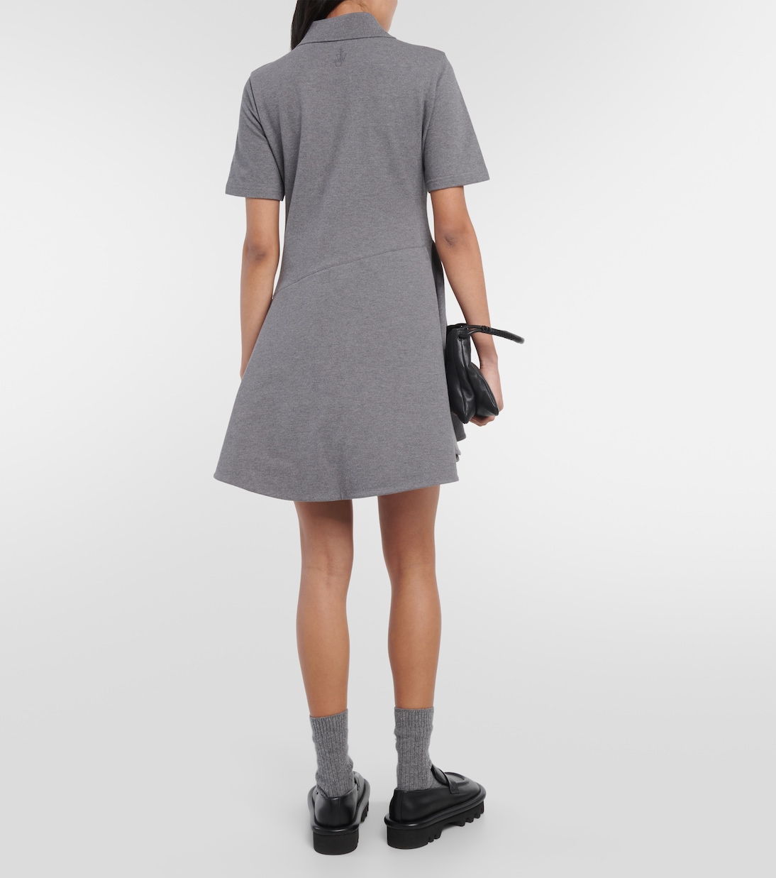 Asymmetric knitted minidress | JW Anderson