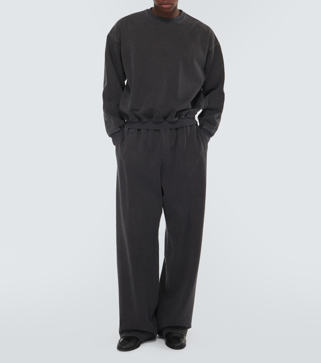 Davide cotton-blend sweatpants | The Row