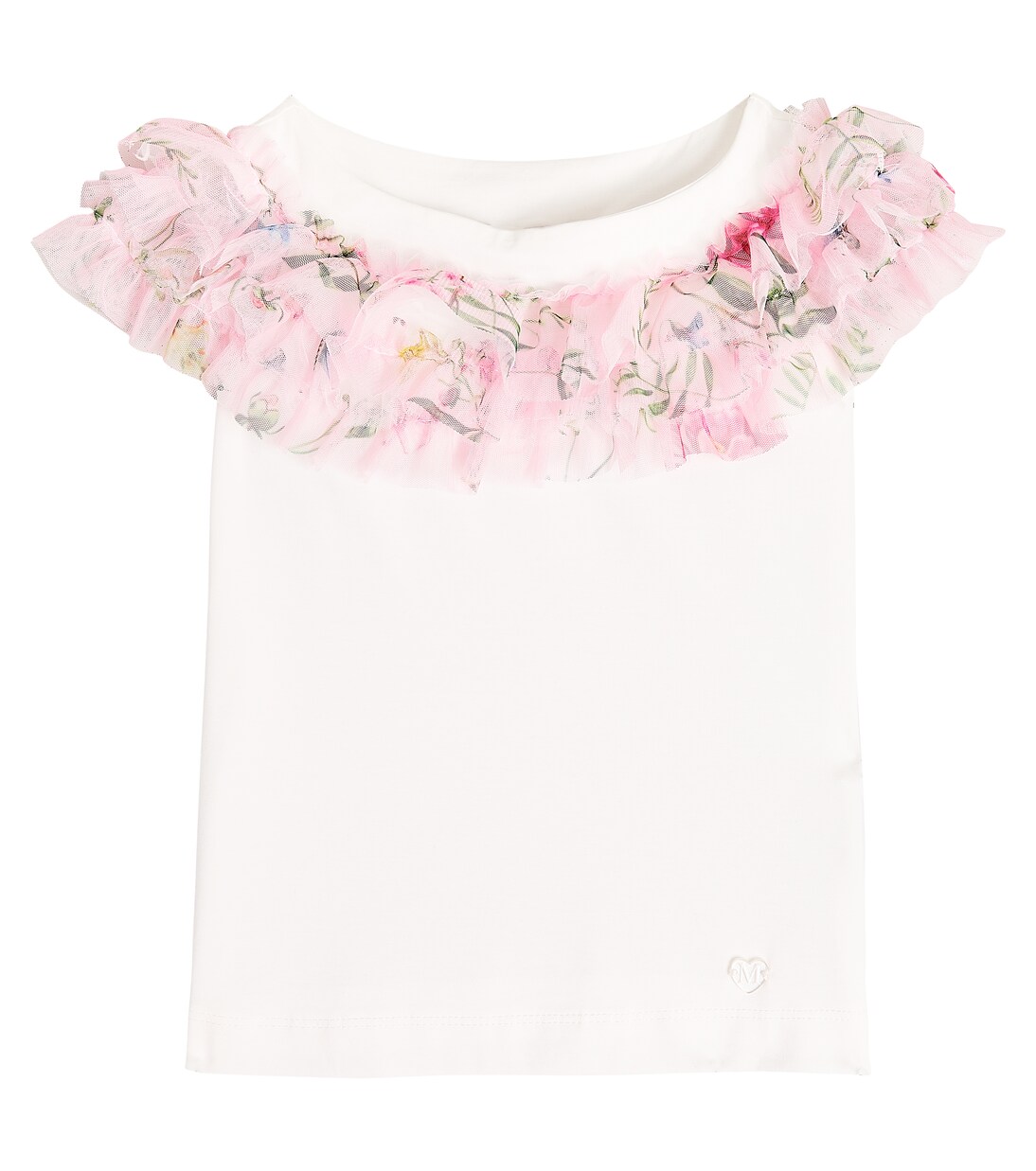 T-Shirt aus einem Baumwollgemisch | Monnalisa