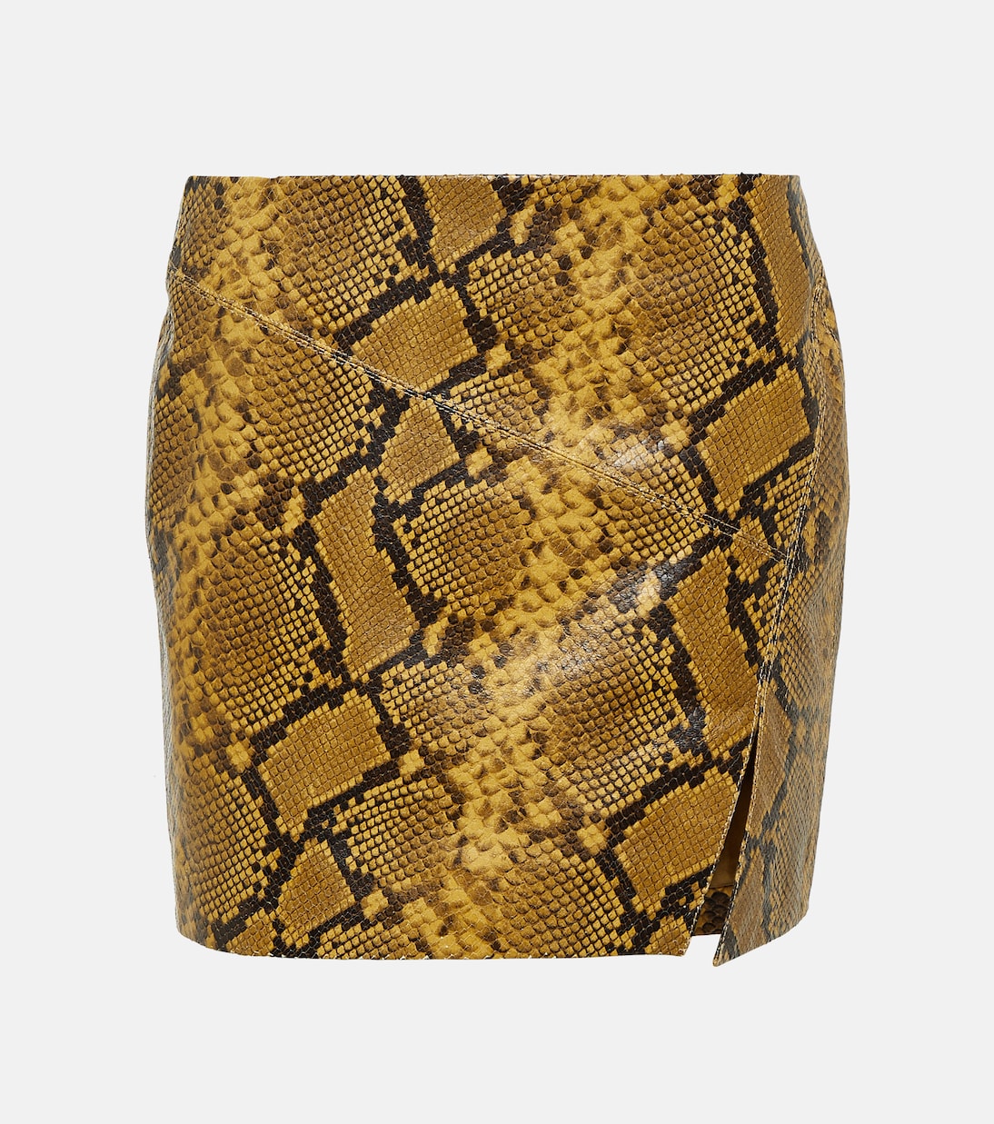 Blair snake-effect leather miniskirt | Isabel Marant
