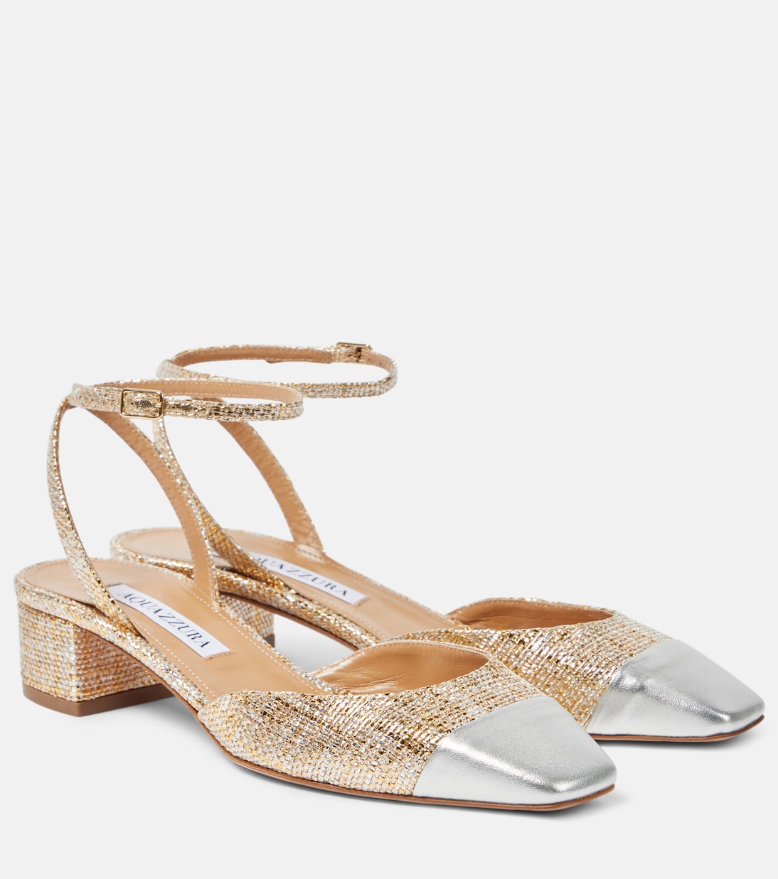 Pumps French Flirt 35 con pelle | Aquazzura