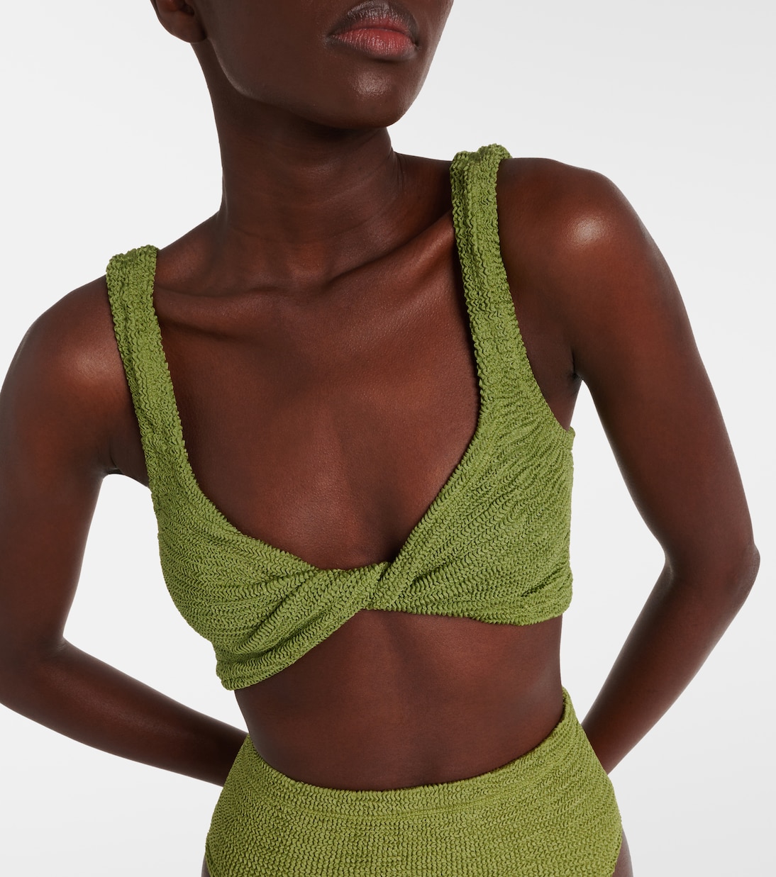 Jamie high-rise bikini | Hunza G