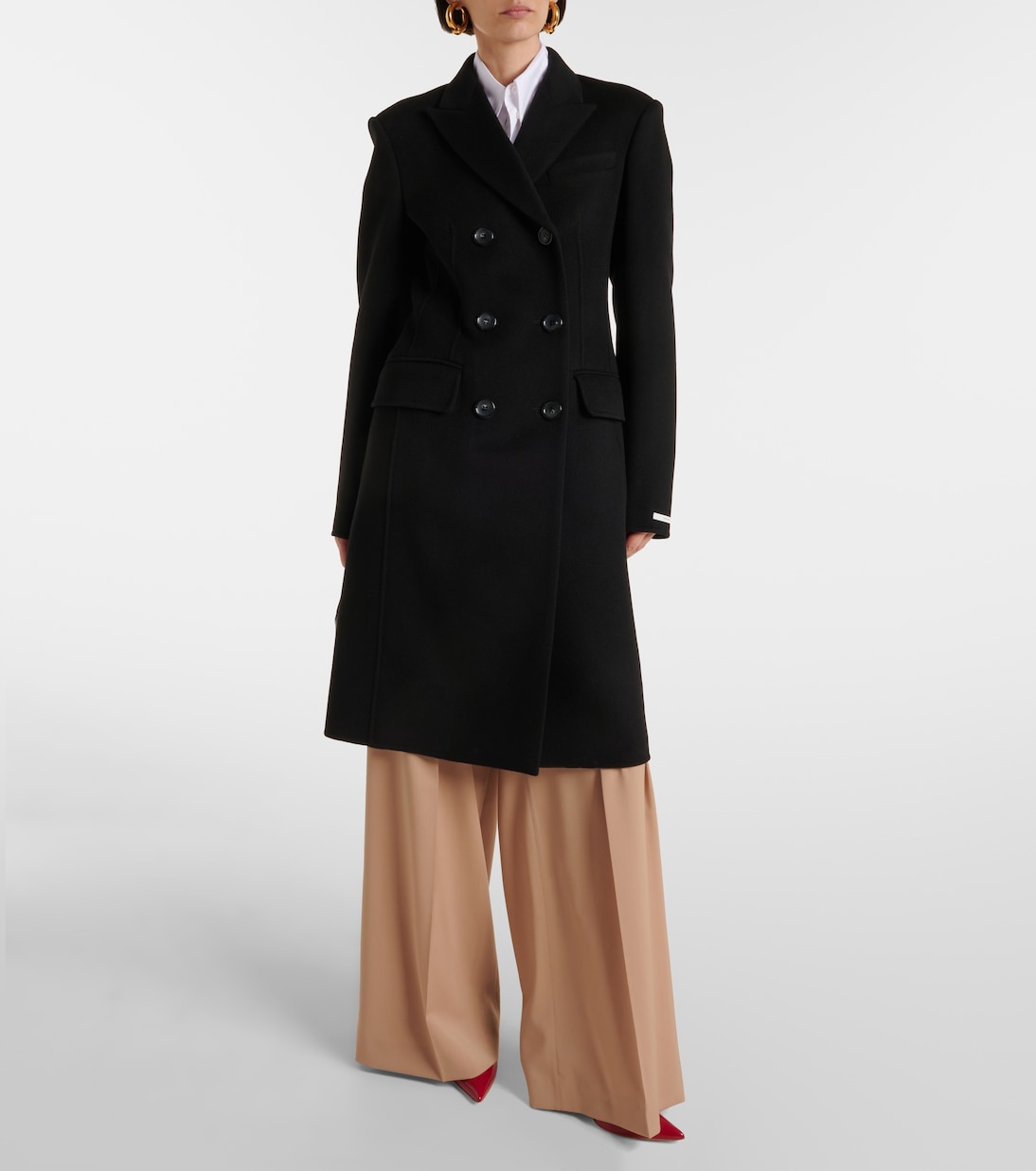Mantel Morgana aus Schurwolle | Sportmax