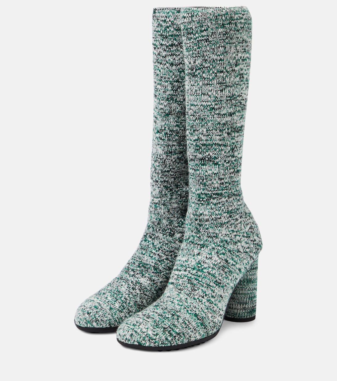 Botas calcetín altas Atomic de punto | Bottega Veneta