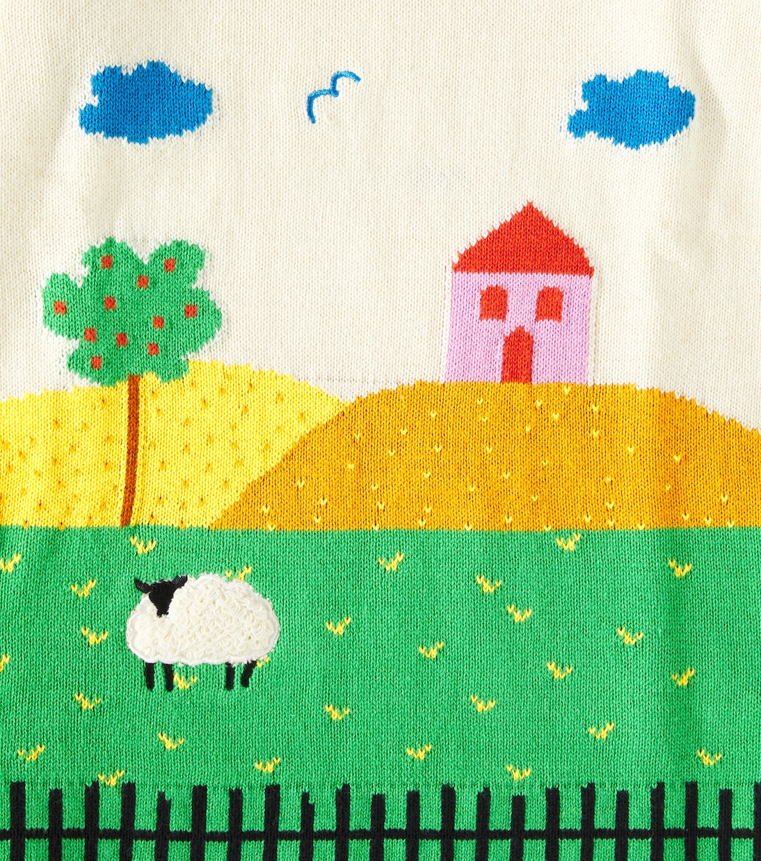 Abito in maglia di cotone e lana | Stella McCartney Kids