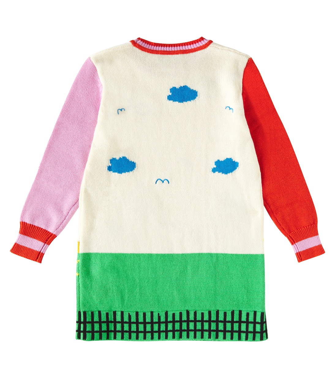 Abito in maglia di cotone e lana | Stella McCartney Kids
